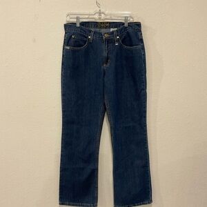Cruel Girl Jeans Relaxed Dark Wash Bootcut 5-pocket 90s Junior’s Size 9 Short
